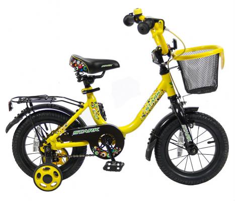 Велосипед Velolider LIDER STARK 12" 12U-009YH желтый/черный