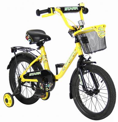Велосипед Velolider LIDER STARK 16" 16U-009YH желтый/черный