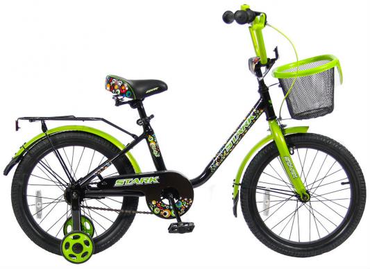 Велосипед Velolider LIDER STARK 18" 18U-009HG черный/зеленый