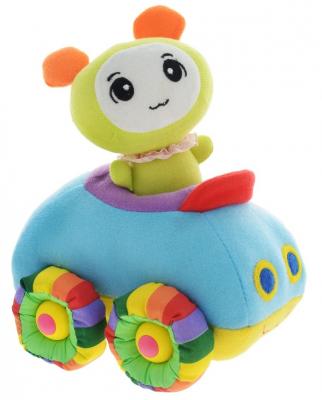 Мягкая игрушка машинка Tongde Радужный транспорт разноцветный 18 см В72426