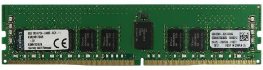 Оперативная память 8Gb PC4-19200 2400MHz DDR4 DIMM  Kingston ECC KVR24R17S4/8
