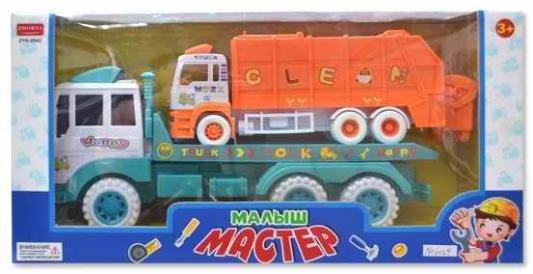 Интерактивная игрушка Zhorya грузовик/мусоровоз от 3 лет разноцветный 6721