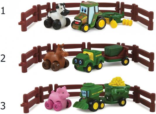 Игровой набор Tomy Johnny Tractor and Friends - Приключения на ферме ассортимент ТО37722АМ6