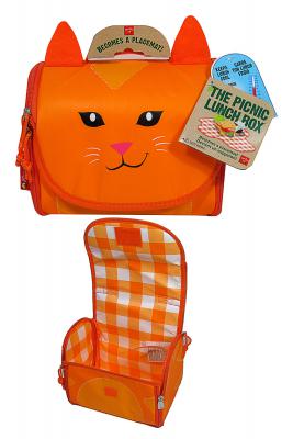 Сумка-коврик для ланча The Picnic Lunch Boxs Кошка оранжевый А1513ХХ