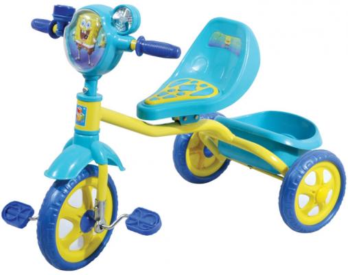 Велосипед 1TOY Губка Боб Т57655 10"/8" желто-голубой