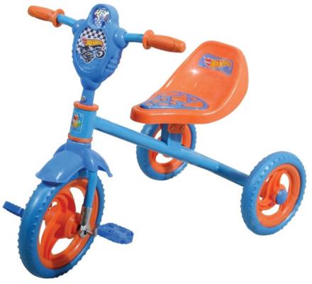 Велосипед 1TOY HOT WHEELS 10"/8" голубой Т57585
