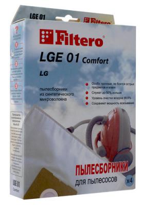 Пылесборники Filtero LGE 01 Comfort 4 шт