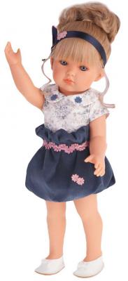 Кукла Munecas Antonio Juan Белла в синем платье 45 см 2809B