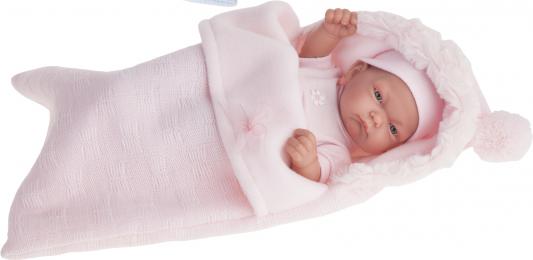 Кукла-младенец Munecas Antonio Juan Карла в конверте, розовый 26 см 4066P