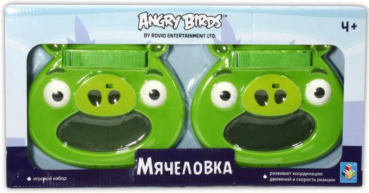 Спортивная игра 1Toy Angry Birds "Мячеловка" - Свинья Т56600