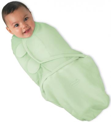 Конверт для пеленания на липучке размер L Summer Infant Swaddleme (зеленый/54520)
