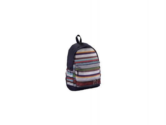 Школьный рюкзак All Out Luton Waterfall Stripes 22 л фиолетовый черный 129477
