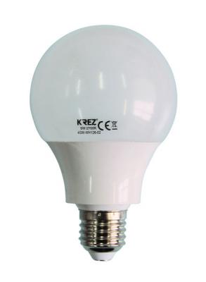 Лампа светодиодная шар KREZ E27 9W 2700K 4GM-WH126-02