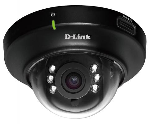 Камера IP D-Link DCS-6004L/UPA/A2A CMOS 1/4" 1280 x 800 H.264 MJPEG MPEG-4 RJ-45 LAN PoE черный