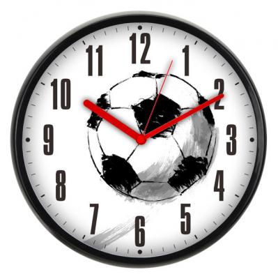 Часы настенные BURO WallC-R29P/football