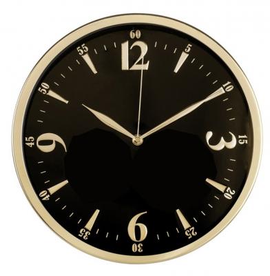 Часы Бюрократ WallC-R25M настенные аналоговые черный