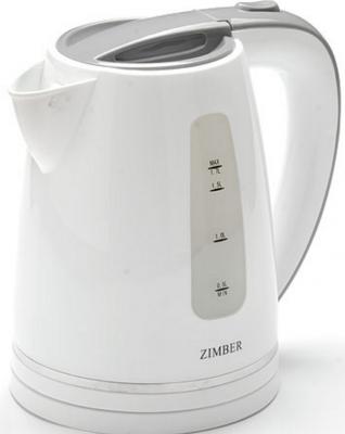Чайник Zimber ZM-11110 2200 Вт белый серый 1.7 л пластик