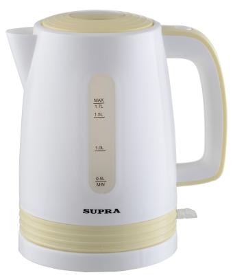 Чайник Supra KES-1723 2200 Вт белый 1.7 л пластик
