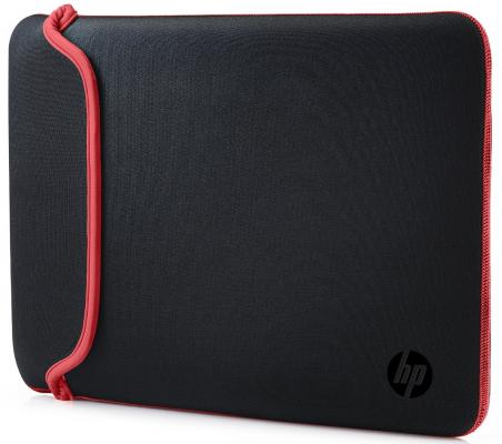 Сумка для ноутбука 15.6" HP Chroma Sleeve черный красный V5C30AA
