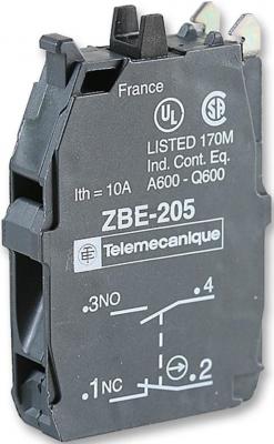 Контакт Schneider Electric НО+НЗ двойной ZBE205