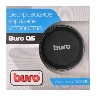 Беспроводное зарядное устройство BURO Q5 microUSB 1A черный