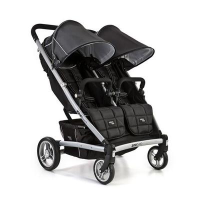 Прогулочная коляска для двоих детей Valco baby Zee Two (midnight black)