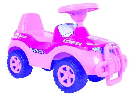 Каталка-машинка R-Toys Джипик розовый от 8 месяцев пластик ОР105