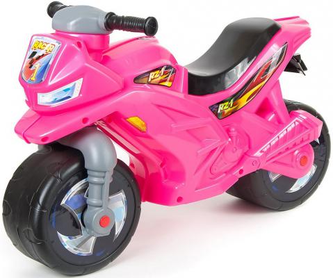 Каталка-мотоцикл Rich Toys Racer RZ 1 розовый от 18 месяцев пластик