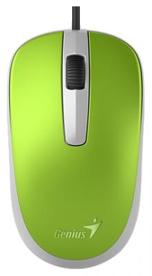 Мышь проводная Genius Genius DX-120 зелёный USB