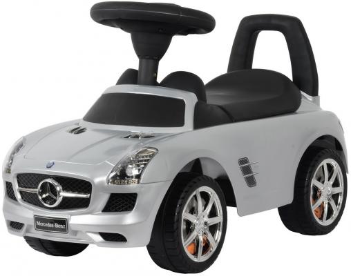 Каталка-машинка Rich Toys Mercedes-Benz от 1 года пластик серебро металлик 332Р