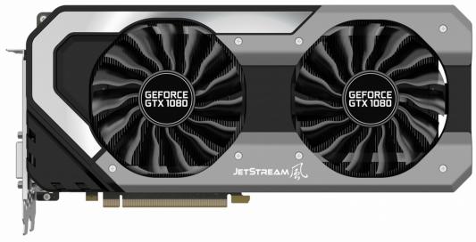 Видеокарта Palit GeForce GTX 1080 GeForce GTX1080 Super JetStream PCI-E 8192Mb 256 Bit Retail (NEB1080S15P2-1040J)