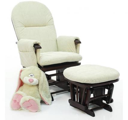 Кресло-качалка Tutti Bambini Daisy GC35 (mahogany/текстиль-крем)