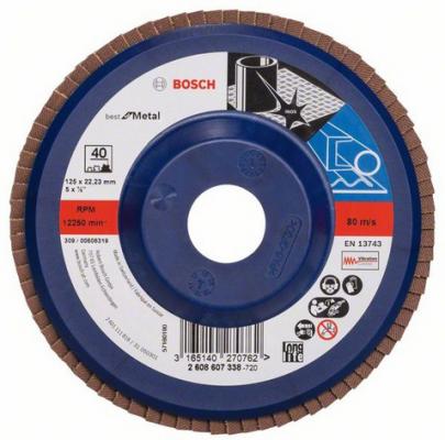 Лепестковый диск Bosch 115мм 2608607323