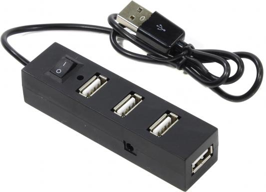Концентратор USB 2.0 ORIENT TA-400PSN 4 x USB 2.0 черный 30149