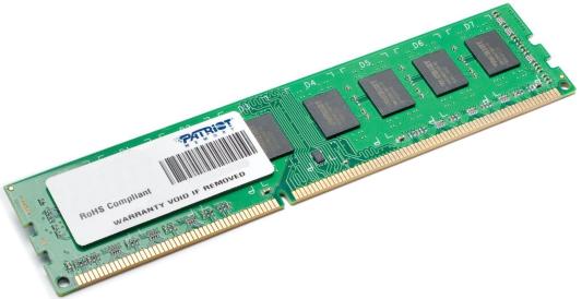 Оперативная память 4Gb PC3-10600 1333MHz DDR3 DIMM Patriot
