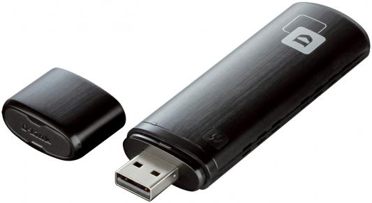 Беспроводной USB адаптер D-LINK DWA-182/RU/C1B 802.11ac 867Mbps 2.4 или 5ГГц