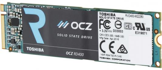 Твердотельный накопитель SSD M.2 512 Gb OCZ RVD400-M22280-512G Read 2600Mb/s Write 1600Mb/s MLC