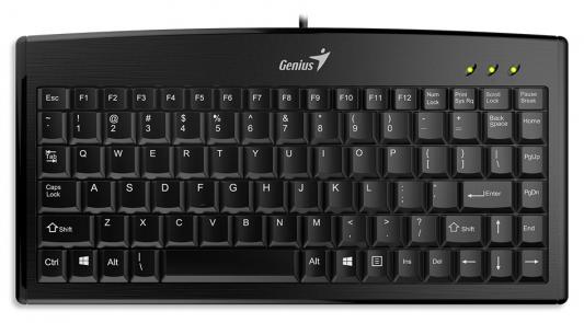 Клавиатура проводная Genius LM-100 USB черный