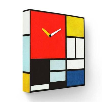 Часы настенные FotonioBox Мондриан PB-035-35 разноцветный