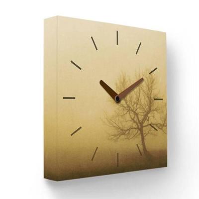 Часы настенные FotonioBox Осенний туман PB-001-35 коричневый