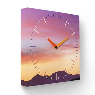 Часы настенные FotonioBox Закат PB-004-35 розовый