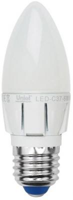 Лампа светодиодная свеча Uniel Palazzo E27 6W 4500K LED-C37-6W/NW/E27/FR/DIM