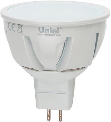 Лампа светодиодная рефлекторная Uniel 08702 GU5.3 7W 4500K LED-JCDR-7W/NW/GU5.3/FR/DIM