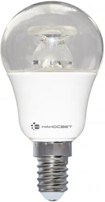 Лампа светодиодная груша Наносвет L236 E14 7.5W 2700K LC-P45CL-D-7.5/E14/827