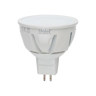Лампа светодиодная полусфера Uniel Palazzo GU5.3 5W 3000K LED-JCDR-5W/WW/GU5.3/FR ALP01WH