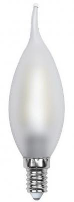 Лампа светодиодная свеча Uniel Sky E14 6W 3000K LED-CW35-6W/WW/E14/FR PLS02WH
