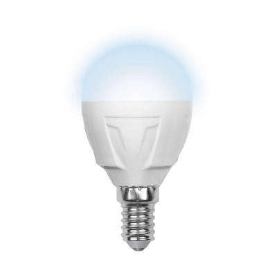 Лампа светодиодная шар Volpe Simple E14 6W 4500K LED-G45-6W/NW/E14/FR/S