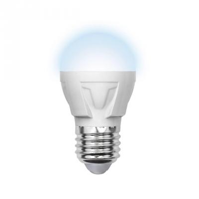 Лампа светодиодная шар Volpe Simple E27 6W 4500K LED-G45-6W/NW/E27/FR/S