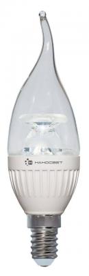 Лампа светодиодная свеча Наносвет L219 E14 6.5W 4000K LC-CDTCL-6.5/E14/840
