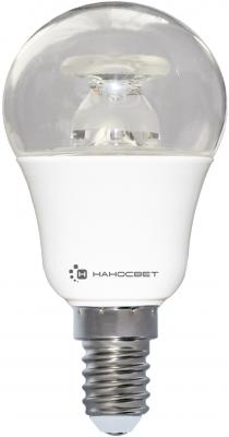 Лампа светодиодная груша Наносвет L208 E14 7.5W 2700K LC-P45CL-7.5/E14/827